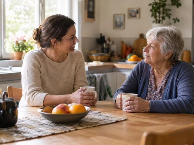 Accompagnement à domicile d’une personne âgée