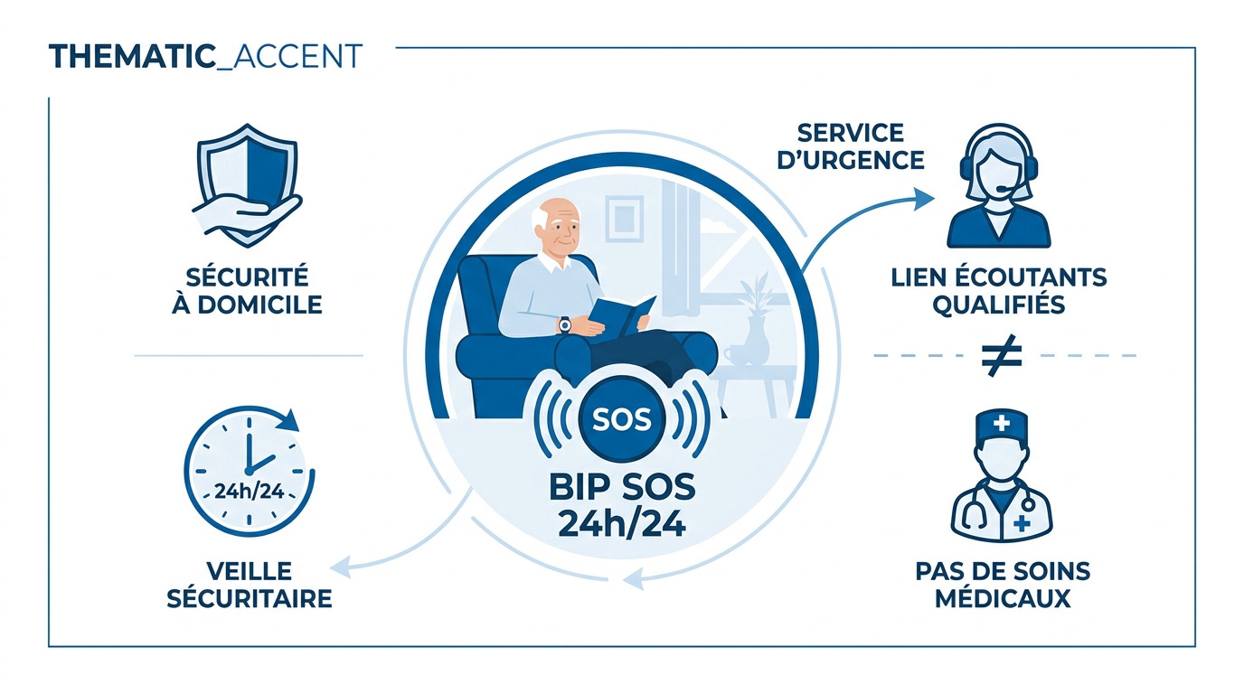 Infographie sur la téléassistance médicale