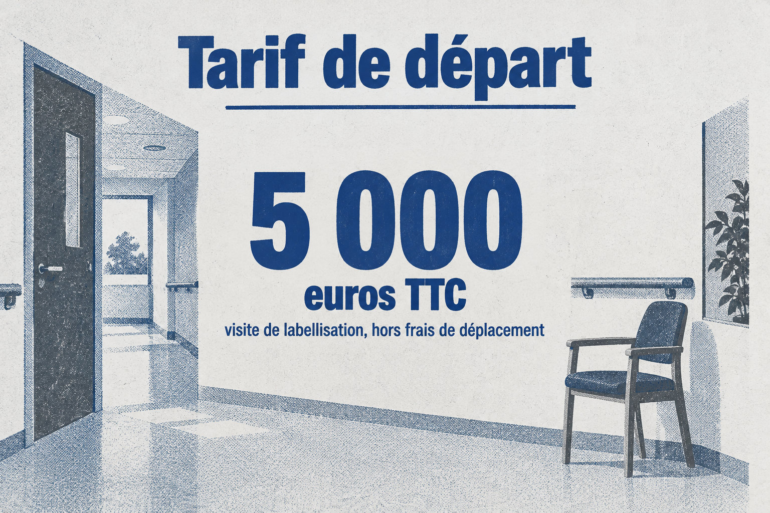La visite de labellisation coûte à partir de 5 000 euros TTC, hors frais de déplacement.